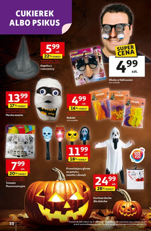 Auchan - gazetka promocyjna Gazetka Wielkie przeboje cenowe Hipermarket Auchan od czwartku 09.10 do środy 15.10 - strona 10