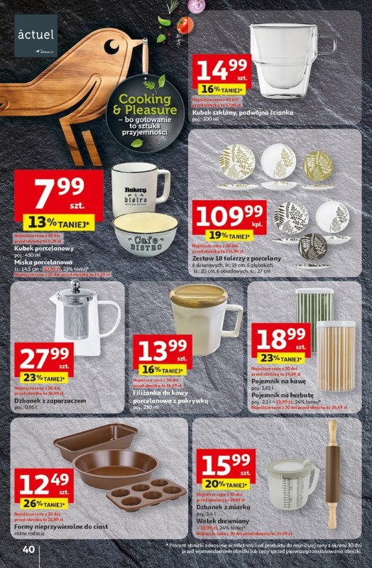 Auchan - gazetka promocyjna Gazetka Wielkie przeboje cenowe Hipermarket Auchan  do środy 15.10 - strona 40