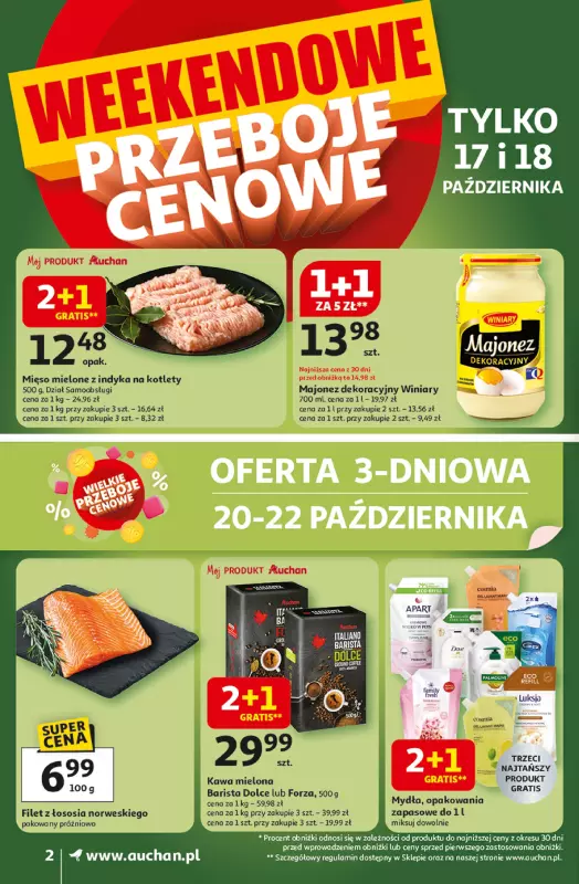 Auchan - gazetka promocyjna Wielkie przeboje cenowe Supermarket   - strona 2