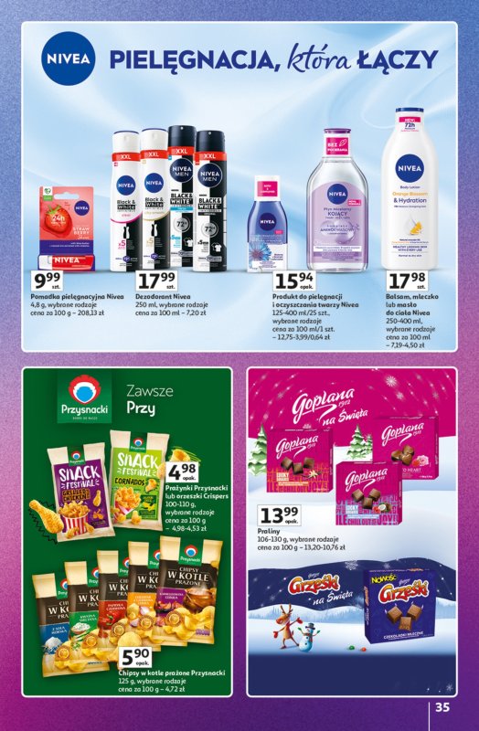 Auchan - gazetka promocyjna Znane marki duży wybór Hipermarket od czwartku 16.10 do środy 22.10 - strona 35