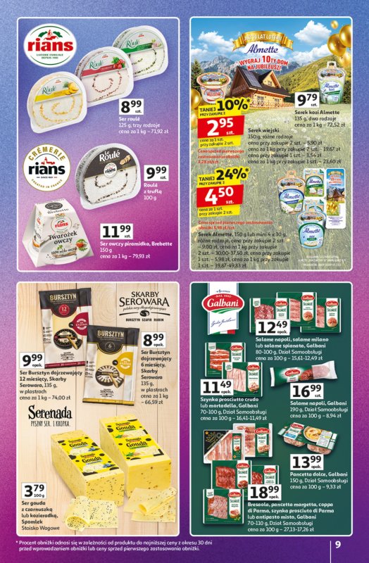 Auchan - gazetka promocyjna Znane marki duży wybór Hipermarket od czwartku 16.10 do środy 22.10 - strona 9
