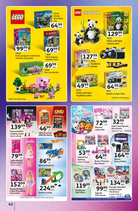 Auchan - gazetka promocyjna Znane marki duży wybór Hipermarket od czwartku 16.10 do środy 22.10 - strona 42
