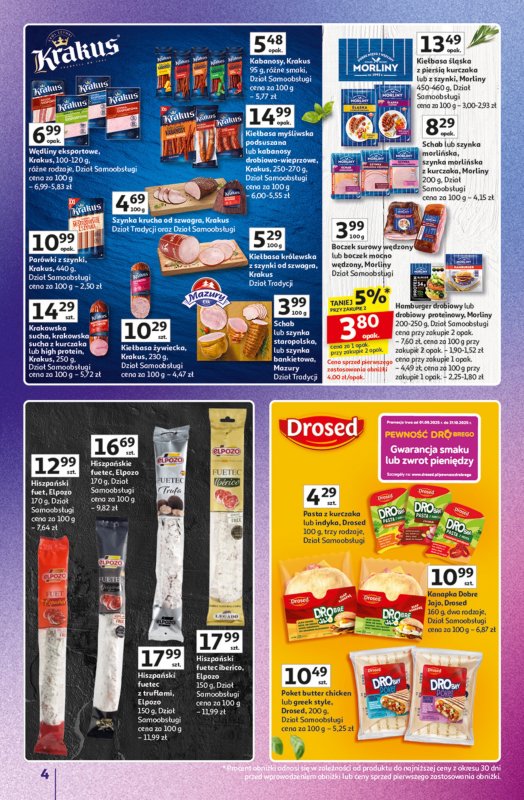 Auchan - gazetka promocyjna Znane marki duży wybór Hipermarket od czwartku 16.10 do środy 22.10 - strona 4