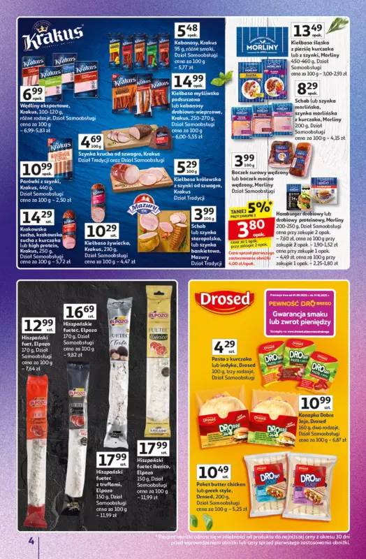 Auchan - gazetka promocyjna Znane marki duży wybór Hipermarket od czwartku 16.10 do środy 22.10 - strona 4