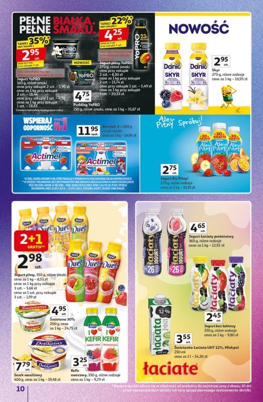 Auchan - gazetka promocyjna Znane marki duży wybór Hipermarket od czwartku 16.10 do środy 22.10 - strona 10