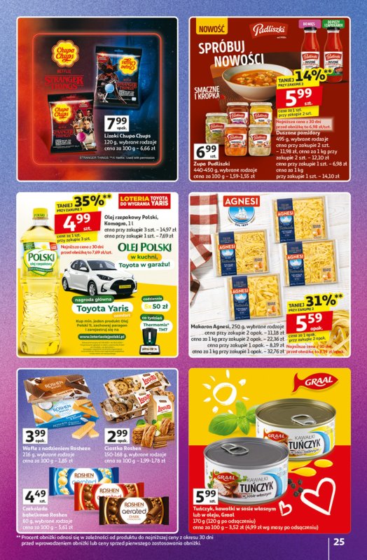 Auchan - gazetka promocyjna Znane marki duży wybór Hipermarket od czwartku 16.10 do środy 22.10 - strona 25