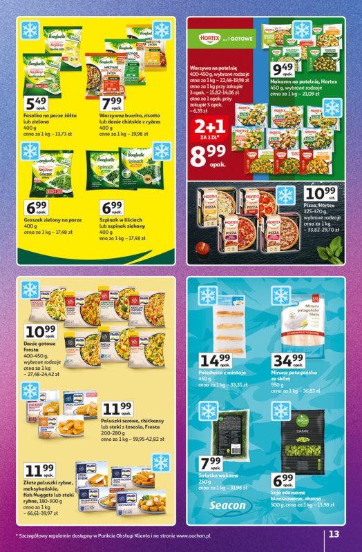 Auchan - gazetka promocyjna Znane marki duży wybór Hipermarket od czwartku 16.10 do środy 22.10 - strona 13
