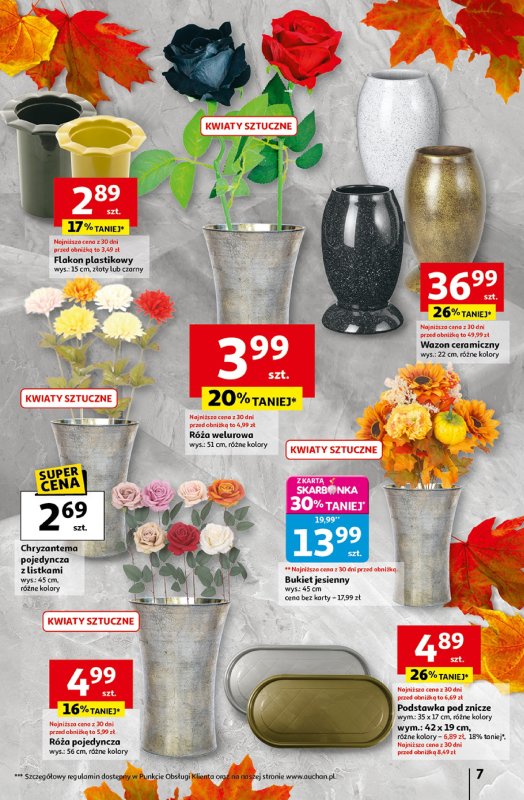 Auchan - gazetka promocyjna Wielkie przeboje cenowe Hipermarket  do środy 22.10 - strona 7