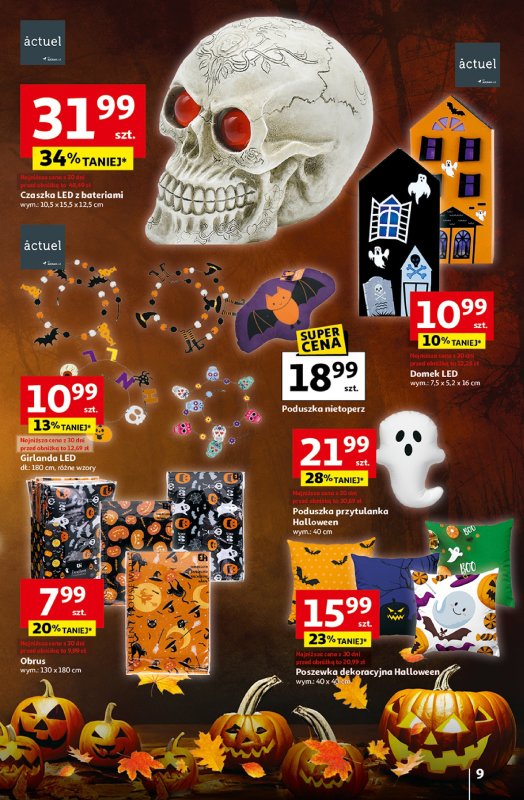 Auchan - gazetka promocyjna Wielkie przeboje cenowe Hipermarket od czwartku 16.10 do środy 22.10 - strona 9