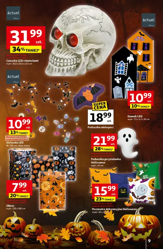 Auchan - gazetka promocyjna Wielkie przeboje cenowe Hipermarket od czwartku 16.10 do środy 22.10 - strona 9