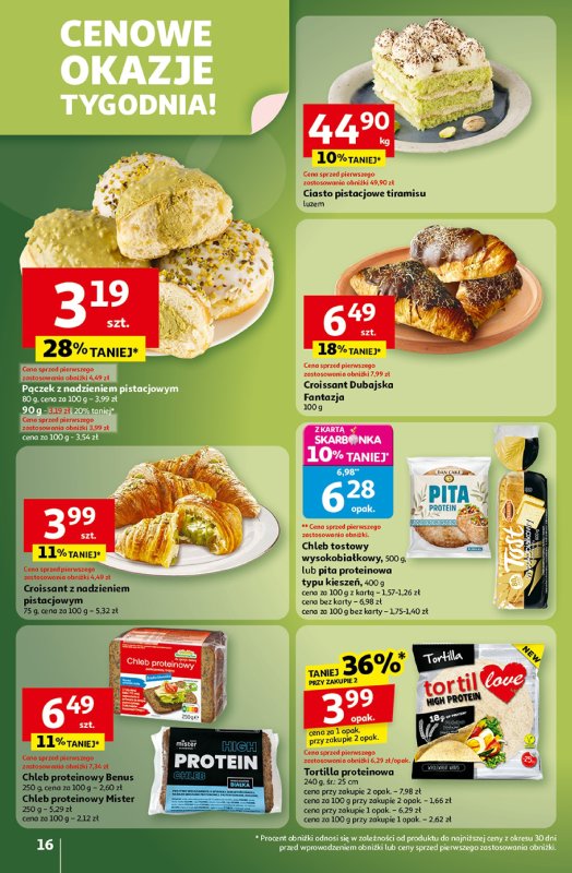 Auchan - gazetka promocyjna Wielkie przeboje cenowe Hipermarket od czwartku 16.10 do środy 22.10 - strona 16