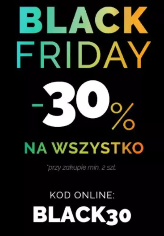 Moodo - gazetka promocyjna -30% na wszystko od czwartku 28.11 do niedzieli 01.12