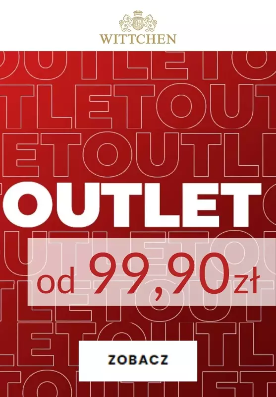 Wittchen - gazetka promocyjna Outlet od 99,90 zł od piątku 31.05 do poniedziałku 10.06