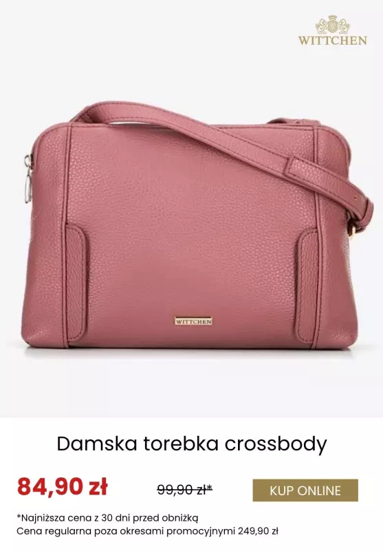 Wittchen - gazetka promocyjna Torebki od 84,90 zł od wtorku 13.05  - strona 8
