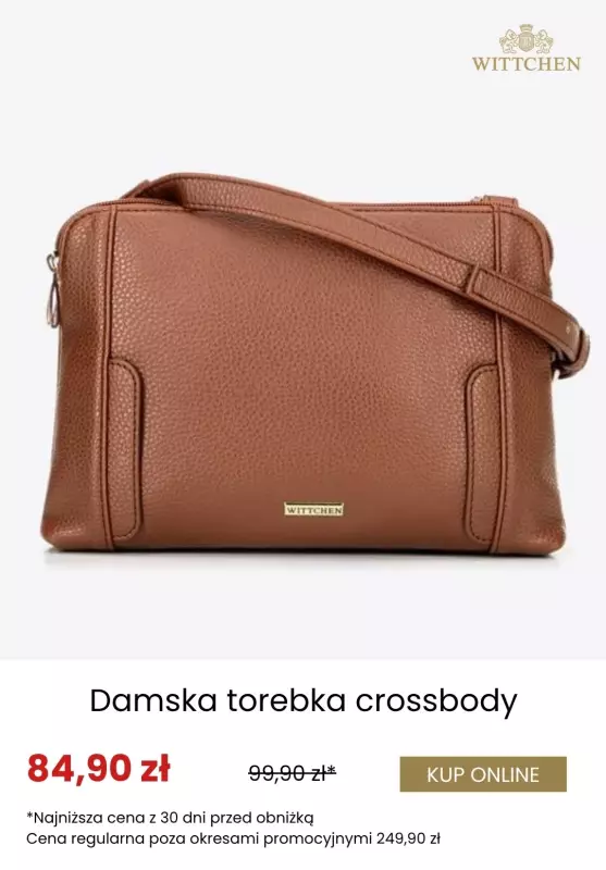 Wittchen - gazetka promocyjna Torebki od 84,90 zł od wtorku 13.05  - strona 9