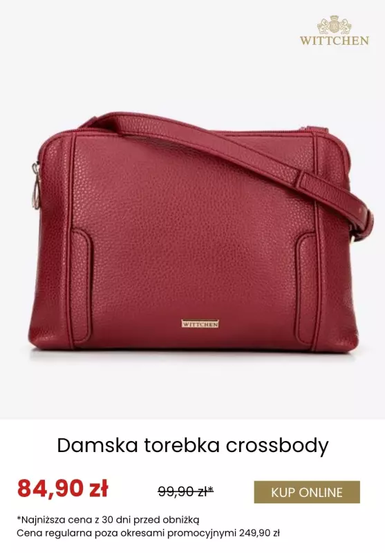 Wittchen - gazetka promocyjna Torebki od 84,90 zł od wtorku 13.05  - strona 3