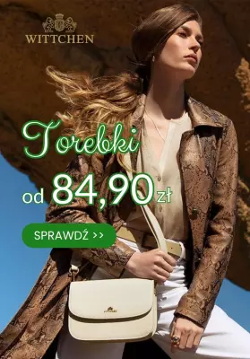 Wittchen - gazetka promocyjna Torebki od 84,90 zł od wtorku 13.05 