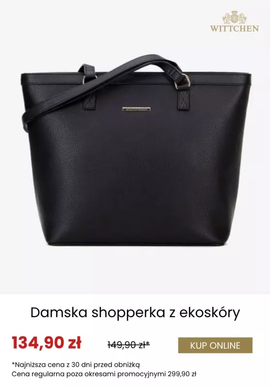 Wittchen - gazetka promocyjna Torebki od 84,90 zł od wtorku 13.05  - strona 2