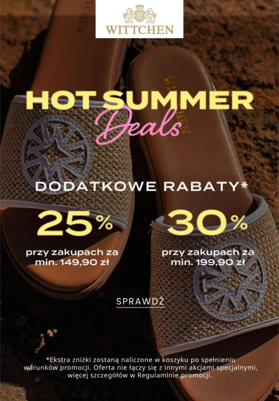 Wittchen - gazetka promocyjna Ddodatkowe rabaty do -30% od piątku 11.07 