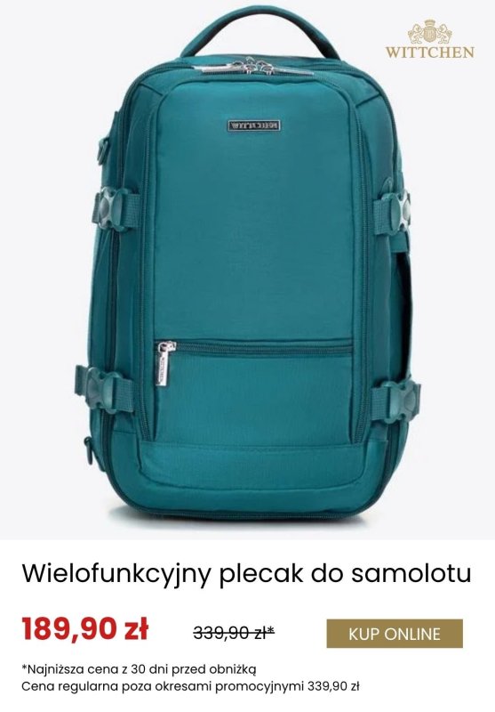 Wittchen - gazetka promocyjna Ekstra -20% na bagaż od piątku 25.07  - strona 5
