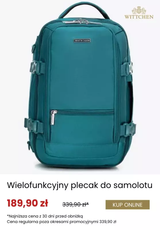 Wittchen - gazetka promocyjna Ekstra -20% na bagaż od piątku 25.07  - strona 5