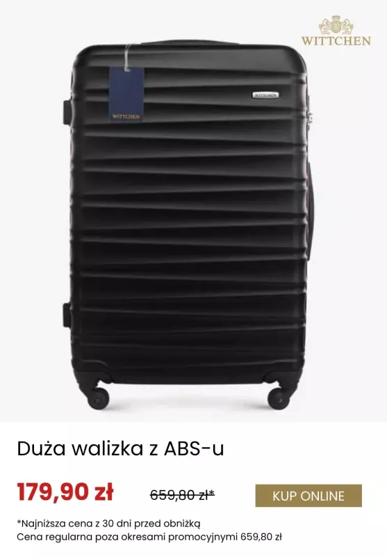 Wittchen - gazetka promocyjna Do -70% kiermasz travel od poniedziałku 28.07 do niedzieli 10.08 - strona 4