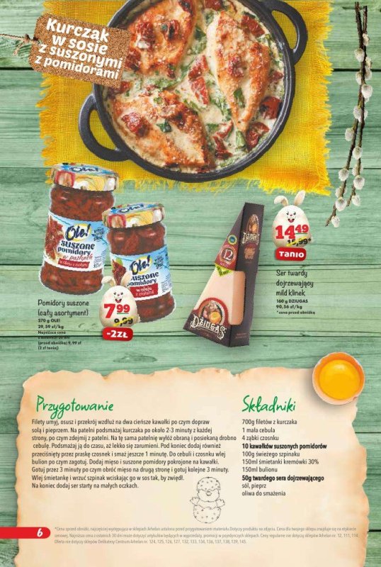 Arhelan - gazetka promocyjna Smaki Wielkanocy od piątku 04.04 do niedzieli 20.04 - strona 6