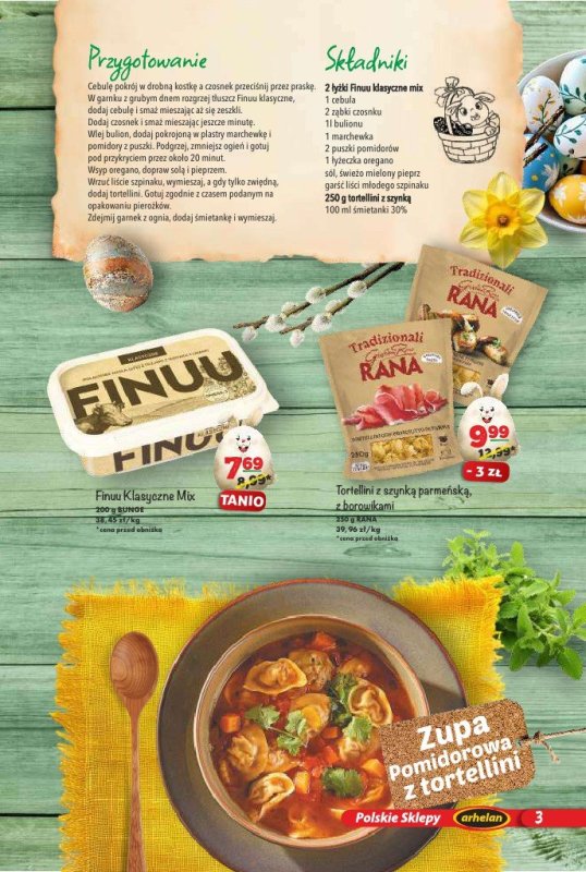 Arhelan - gazetka promocyjna Smaki Wielkanocy od piątku 04.04 do niedzieli 20.04 - strona 3