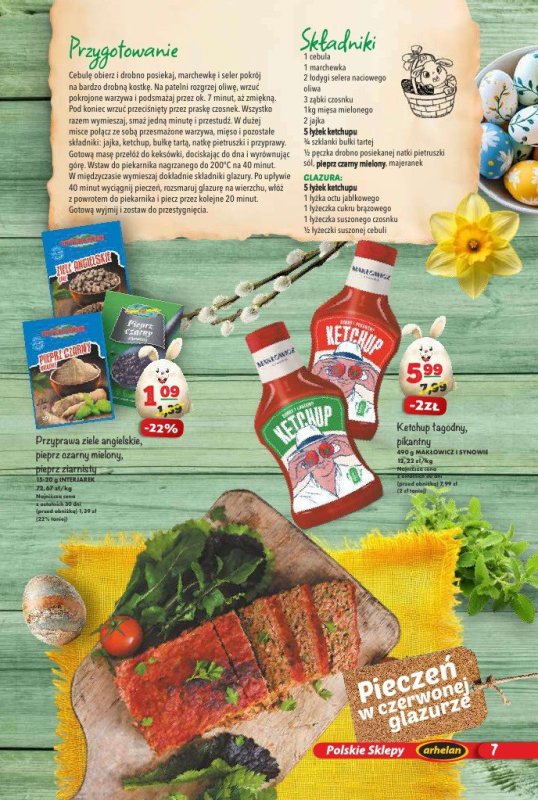 Arhelan - gazetka promocyjna Smaki Wielkanocy od piątku 04.04 do niedzieli 20.04 - strona 7