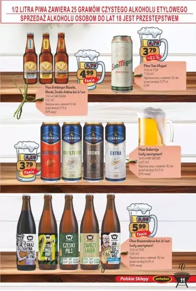 Arhelan - gazetka promocyjna Grillowanie w Arhelanie od piątku 25.04 do niedzieli 11.05 - strona 11