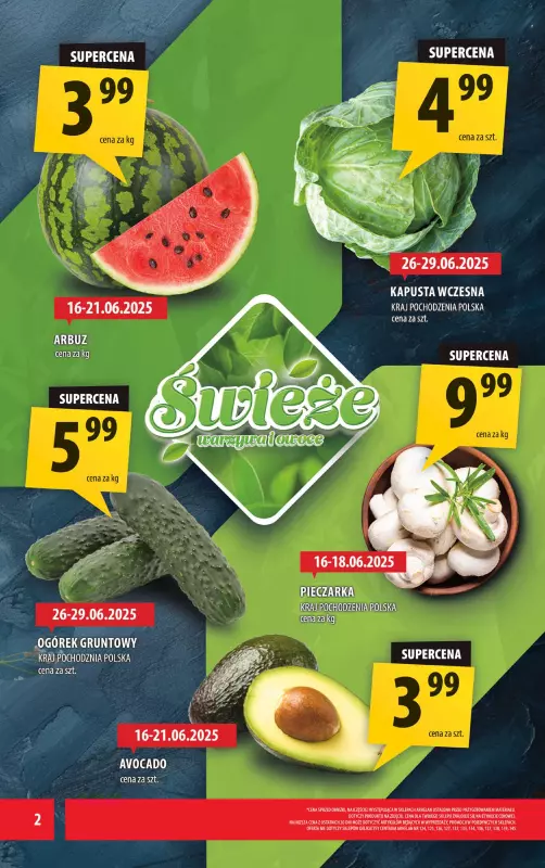 Arhelan - gazetka promocyjna Gazetka od poniedziałku 16.06 do niedzieli 29.06 - strona 2