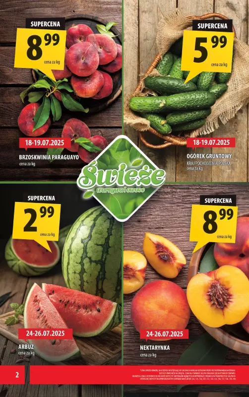 Arhelan - gazetka promocyjna Gazetka od piątku 18.07 do niedzieli 27.07 - strona 2