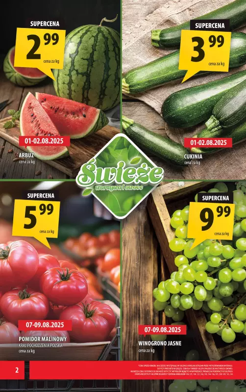 Arhelan - gazetka promocyjna Gazetka od piątku 01.08 do niedzieli 10.08 - strona 2