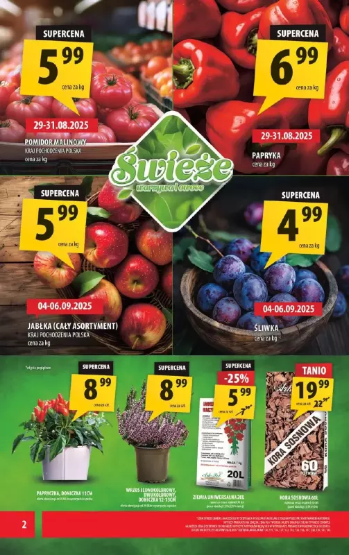 Arhelan - gazetka promocyjna Gazetka od piątku 29.08 do niedzieli 07.09 - strona 2