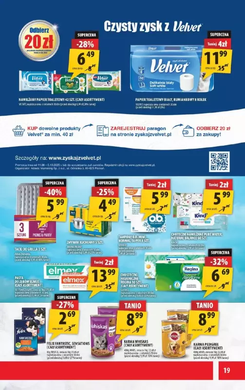 Arhelan - gazetka promocyjna Gazetka od piątku 29.08 do niedzieli 07.09 - strona 19