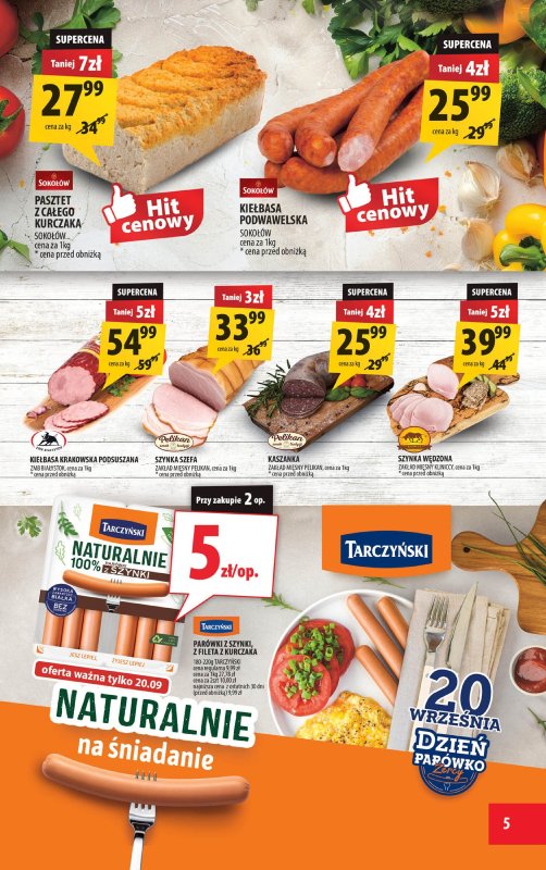 Arhelan - gazetka promocyjna Gazetka od piątku 12.09 do niedzieli 21.09 - strona 5