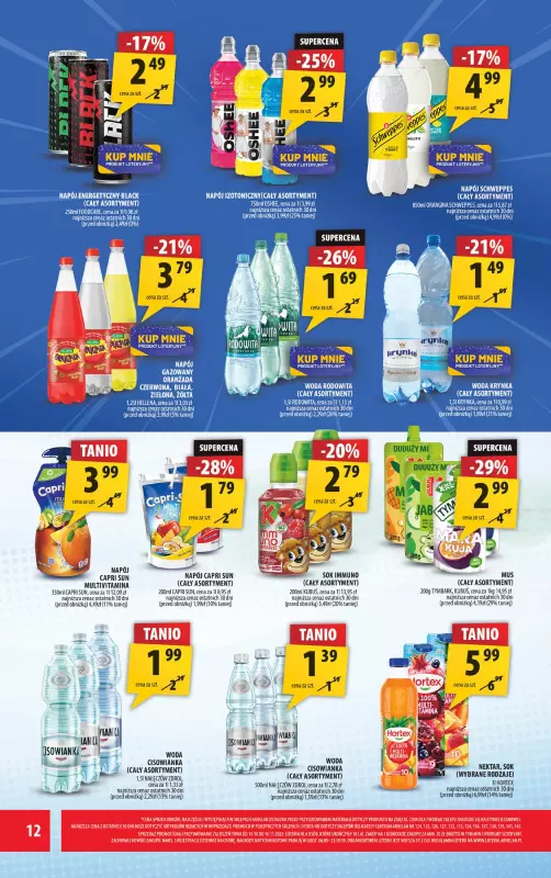 Arhelan - gazetka promocyjna Gazetka od piątku 10.10 do niedzieli 19.10 - strona 12