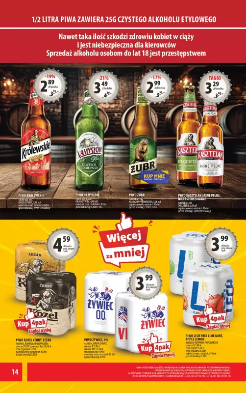 Arhelan - gazetka promocyjna Gazetka od piątku 10.10 do niedzieli 19.10 - strona 14
