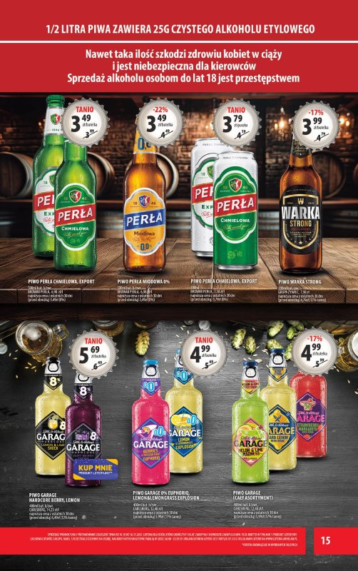 Arhelan - gazetka promocyjna Gazetka od piątku 10.10 do niedzieli 19.10 - strona 15