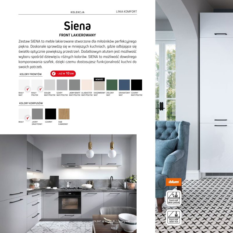 Komfort - gazetka promocyjna Katalog Kuchnie od środy 18.09 do środy 31.12 - strona 64