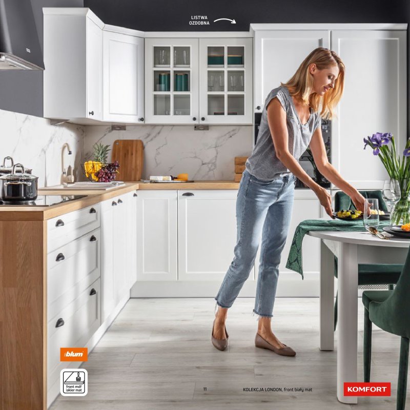 Komfort - gazetka promocyjna Katalog Kuchnie od środy 18.09 do środy 31.12 - strona 11