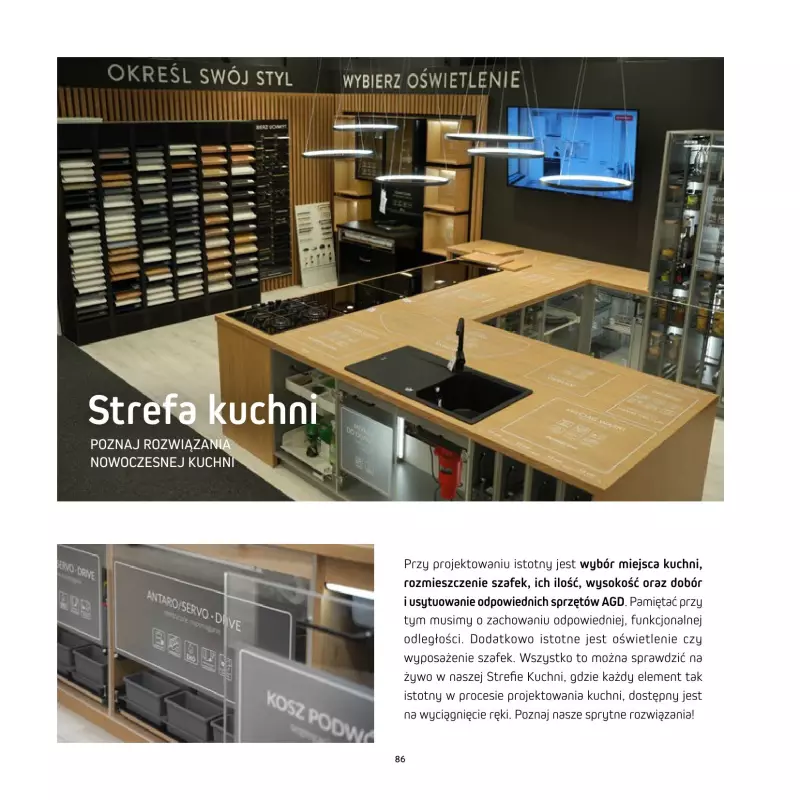 Komfort - gazetka promocyjna Katalog Kuchnie od środy 18.09 do środy 31.12 - strona 86
