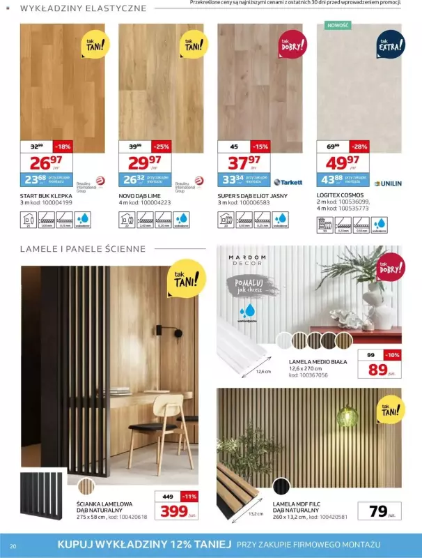 Komfort - gazetka promocyjna Gazetka od środy 07.05 do wtorku 10.06 - strona 20