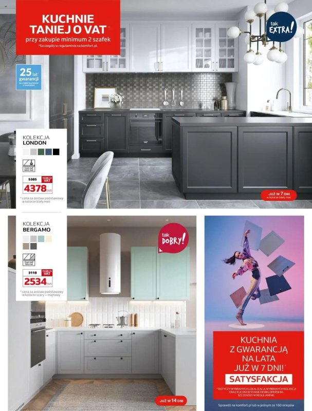 Komfort - gazetka promocyjna Gazetka od środy 07.05 do wtorku 10.06 - strona 38