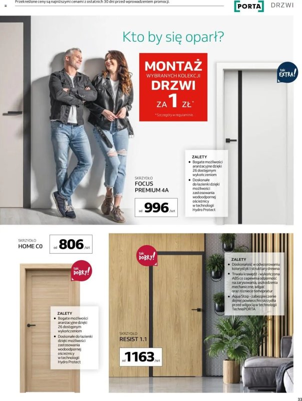 Komfort - gazetka promocyjna Gazetka od środy 11.06 do wtorku 15.07 - strona 33