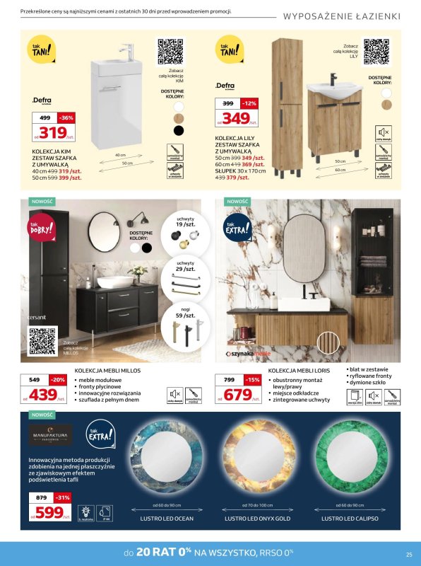 Komfort - gazetka promocyjna Gazetka od środy 16.07 do wtorku 12.08 - strona 25