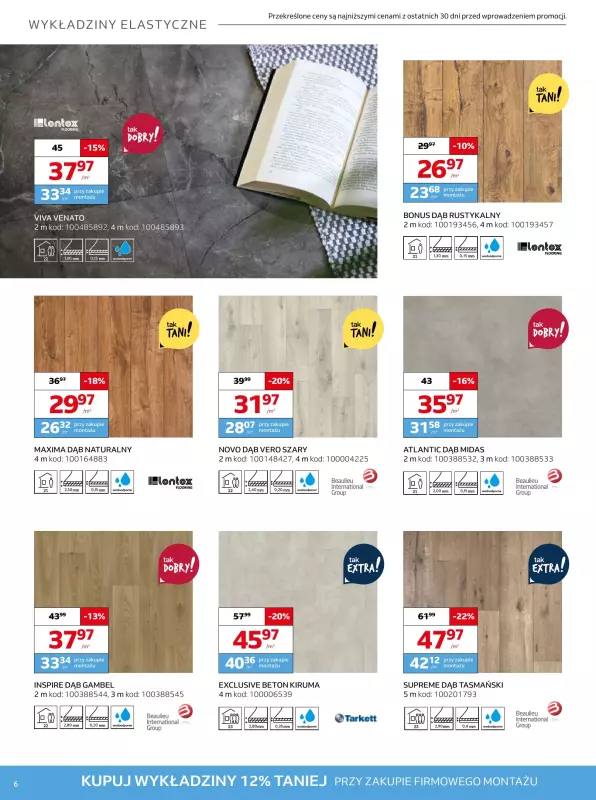 Komfort - gazetka promocyjna Gazetka od środy 16.07 do wtorku 12.08 - strona 6