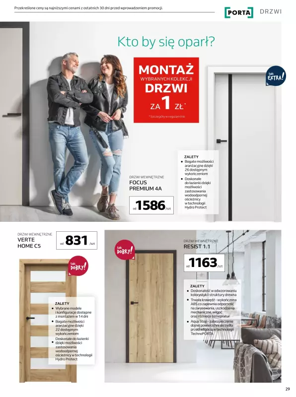 Komfort - gazetka promocyjna Gazetka od środy 16.07 do wtorku 12.08 - strona 29