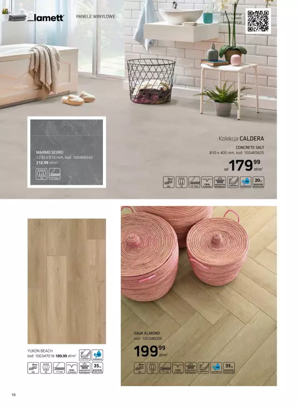 Komfort - gazetka promocyjna Katalog podłogi i drzwi 2024/2025 od poniedziałku 01.01 do środy 31.12 - strona 10