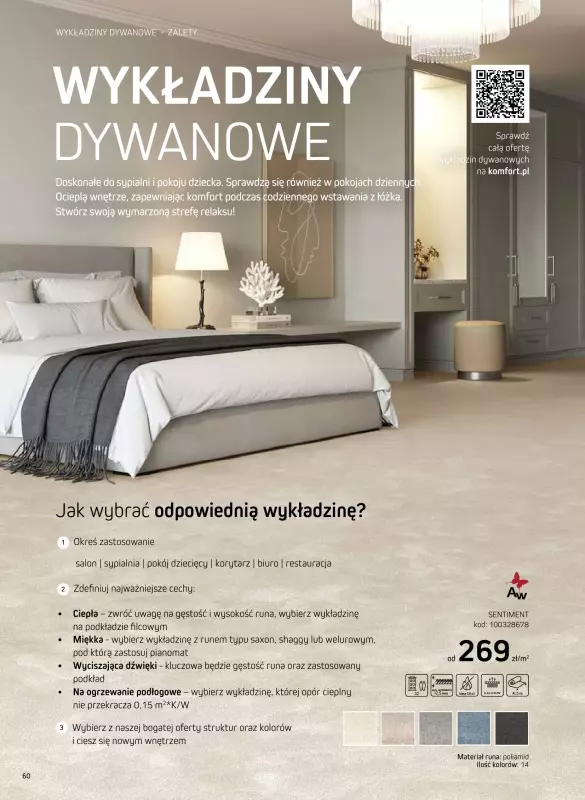 Komfort - gazetka promocyjna Katalog podłogi i drzwi 2024/2025 od poniedziałku 01.01 do środy 31.12 - strona 60